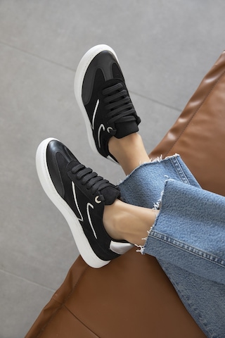 Zitan Spor Ayakkabı Sneaker Siyah Beyaz