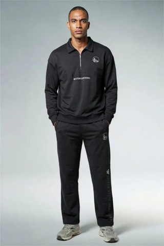 Defacto Nba Golden State Warriors Relax Fit Skuba Dalgıç Kumaş Jogger F6994ax26spar191 Antrasit-ar191