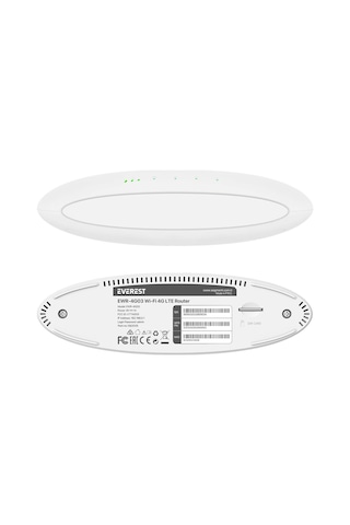 Everest Ewr-4g03 4g Lte Wi-fi Router Sım Kart Girişli 300 Mbps 2.4ghz Wan/lan Portlu Kablosuz Yönlendirici