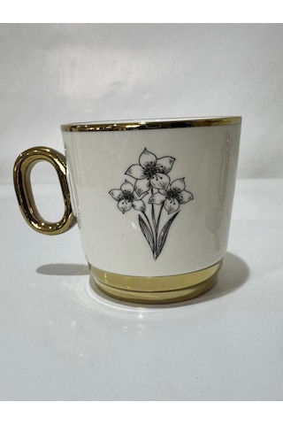 Acar Adora Kupa Gold Çiçek Desen Karma Desen Gold