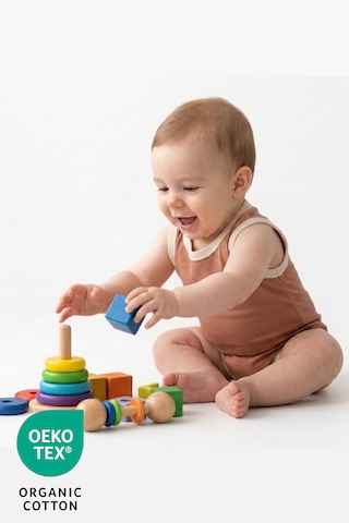Luppinos Milena 3lü %100 Pamuk Bebek Atlet Set Çok Renkli