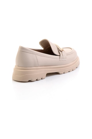 Bambi Bej Kadın Loafer Ayakkabı K01179828109 Bej