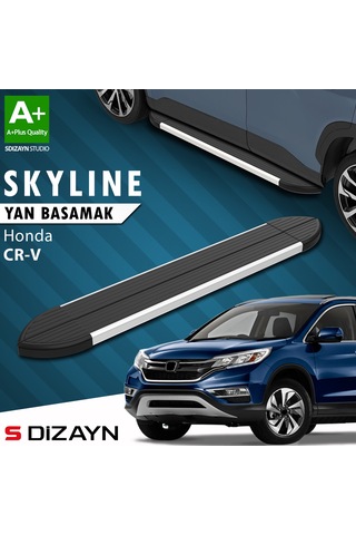 S-dizayn Honda Cr-v 4 Skyline Aluminyum Yan Basamak 173 Cm 2012-2018 A+ Kalite