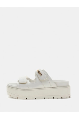 Guess Faxon Kadın Beyaz Sandalet Fljfaxele03-cream Beyaz