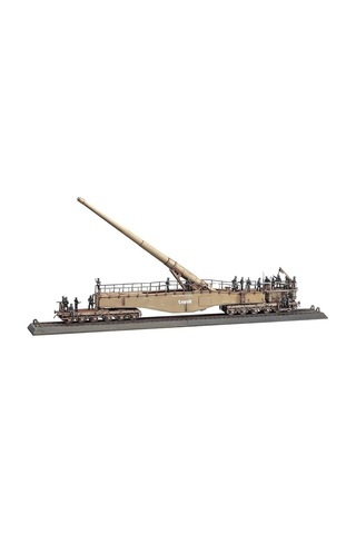 Hasegawa 30070 1/72 Ölçek, German Railway Gun K5 E Leopold Winter Camouflage W/figure, Plastik Model Kiti-57152