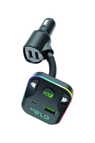 G12 Pd Şarj Özellikli Dijital Göstergeli Bluetooth Fm Transmitter