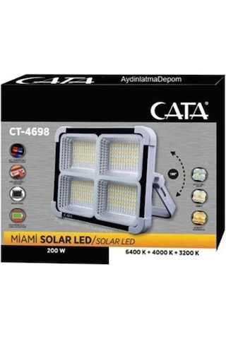 Cata 200w Solar Projektör