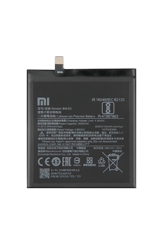 Xiaomi Mi 8 SE  Kalite Batarya - BM3D - 3020 mAh