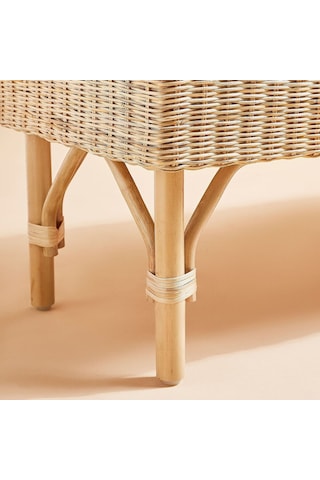 Bank, Rattan, 120 Cm Acı Kahverengi