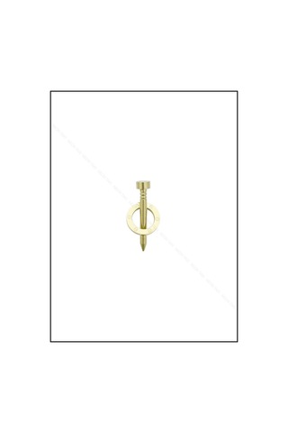 Xxx Çivi, Tiff Model, Paslanmaz Çelik Küpe 385, Altın Renk Altın