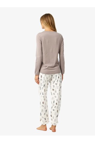 Blackspade Kadın Pijama Takımı 52265 - Vizon