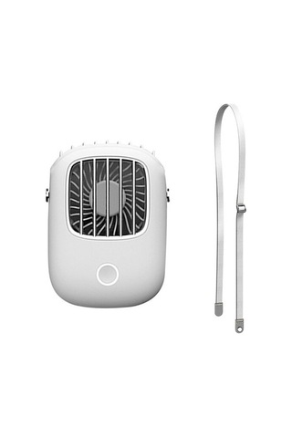 Boyun Fanı Taşınabilir Mini Usb Fanı 5v Şarj Edilebilir 0wfh29 Beyaz