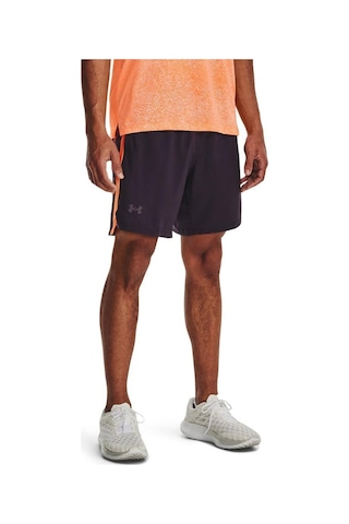 Mor Erkek Şort 1376583-541 Ua Launch 7'' Graphı