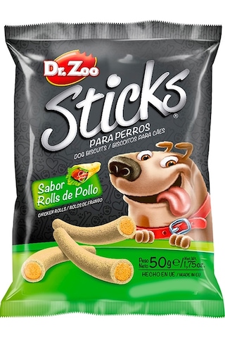 Dr. Zoo Sticks Tavuklu Çubuk Köpek Ödülü 50 G