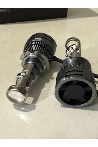 Yenilzd H7mercekli Mega Led Zenon 75w Güç 20.000lümen Garantili V