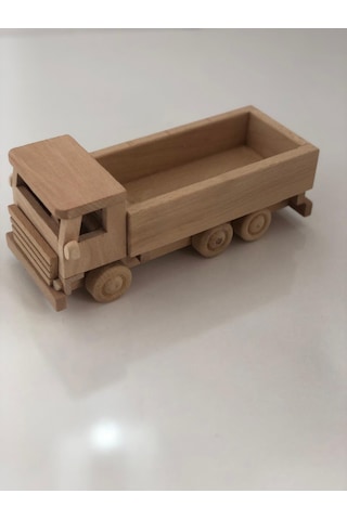 Açık Kasalı Ahşap Boyanabilir Kamyon
