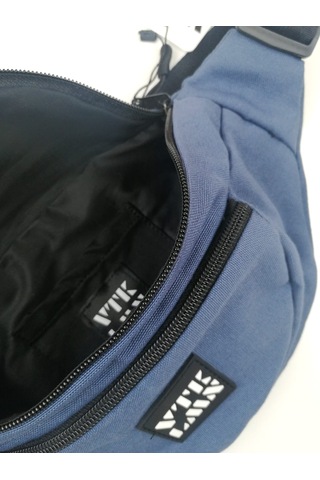 Vatkalimon Unisex Lacivert Renkli Omuz ve Bel Çantası