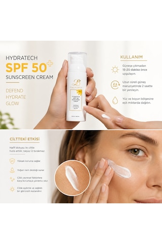 Lumine Belle Hydratech Spf 50 Sunscreen Cream - Defend- Hydrate- Glow