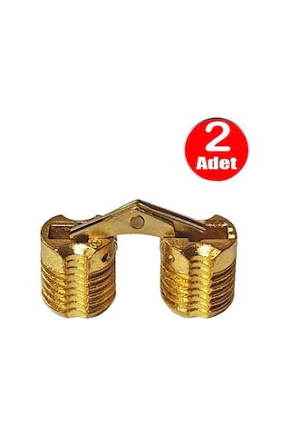 Aletçantam Gizli Masa Menteşesi 12mm Metal Kırma Katlanır Menteşe - 2 Adet