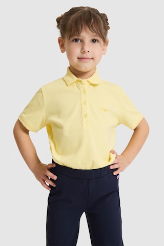 U.s. Polo Assn. Kız Çocuk Açık Sarı Tişört Basic 50328218-vr004 Acık Sarı