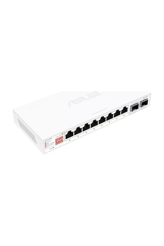 Asus 8 Bağlantı Noktalı 2.5g Ve 2 Bağlantı Noktalı 10g Sfp+ Yönetilmeyen Anahtar Qg-u1080