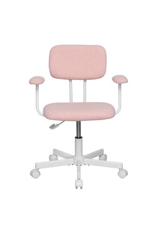 Teddy Ofis Ve Çalışma Sandalyesi-pembe 64x74-83x63 Cm