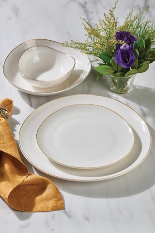 Neva N3523 Gold İkon 28 Parça 6 Kişilik Yemek Takımı