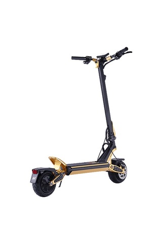 Mukuta 9 Plus 1600 W 70 Km Menzil Elektrikli Scooter Siyah Sarı Siyah, Sarı