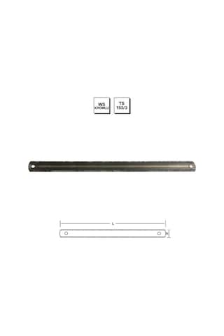Mte Makina Takım 300x25x0.8 Mm Ws - Kromlu Metaller İçin El Testere Laması - B00650301258