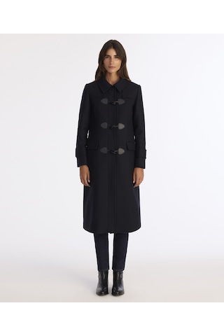 Yargıcı Regular Ceket Yaka Uzun Kol Palto 25kkpl5024x 004 Lacivert