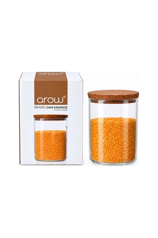 Orta Boy Cam Kavanoz 1200 Ml Renkli
