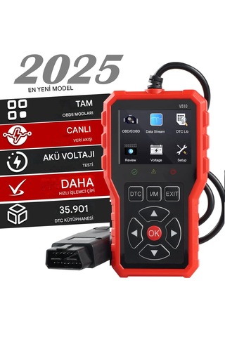 Full Obd2 Eobd Araç Teşhis Kodu Okuyucu , Obd Hata Silici