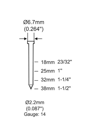 Uno ST38 18-38 MM Ağır Tip Çivi Tabancası