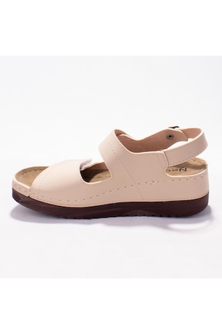 Dagoster Dza37-3014 Bej Günlük Ortopedik Kadın Sandalet Bej
