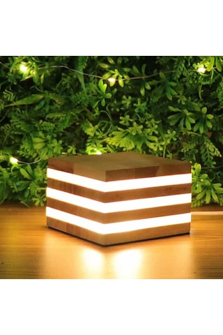 Japanese Solid Wood Masa / Gece Lambası