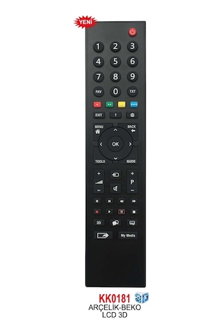 Arçelik Beko Grundig Altus Uyumlu Led Tv Televizyon Akıllı Kumandası-Tüm