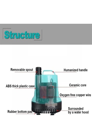 Pazly 25w Dalgıç Pompa Akvaryum Su Pompası Ve Çeşmesi