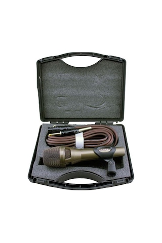 Sline T-mke01 Audio Premium Seri Metal Gövde Kablolu El Mikrofunu Çantalı