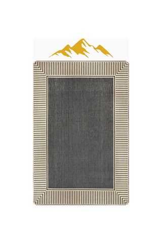 Modern Desenli Dijital Baskı Kaymaz Taban Halı H0956 Renkli