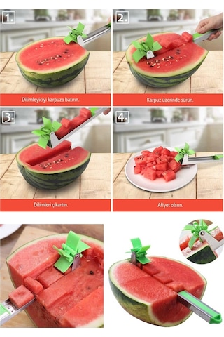 Pratik Karpuz Dilimleyici Çok Renkli