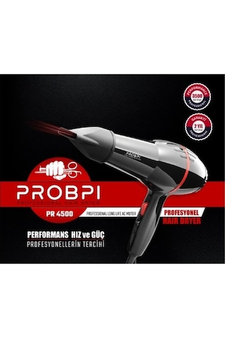 Probpi Pr 4500 Profesyonel Saç Kurutma Fön Makinesi + Vigo