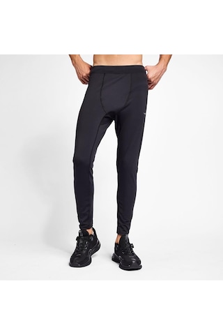 Lescon 25b-1006 Erkek Koşu Tayt SiYAH Siyah
