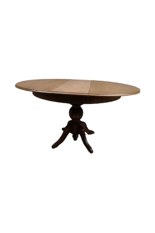 Bengimobilya Baba Ayak Masa Kayın Kaplama Mdf Tabla Ihlamur Ağacı Ayak. 120 Cm