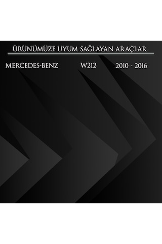 Mercedes W212 İçin Sunroof Perde Tamir Takımı 2'li