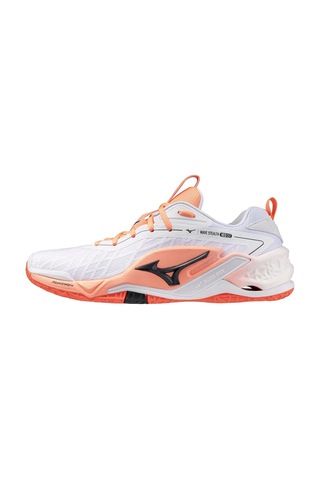 Mizuno Wave Stealth Neo 2.1 Erkek Hentbol Ayakkabısı Beyaz / Turuncu Çok Renkli