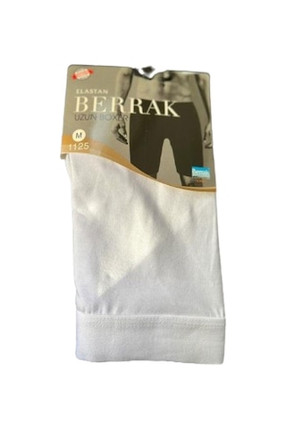 Berrak Erkek Likralı Uzun Boxer 1125 - 6 Adet 001