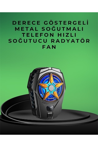 Yarı İletken Soğutmalı Mobil Fan - Akıllı Telefonlar İçin Soğutucu