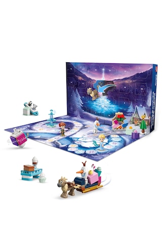 LEGO® ǀ Disney Karlar Ülkesi 2025 Yılbaşı Takvimi 43273 - 5 Yaş ve Üzeri Prenses Seven Çocuklar için Yaratıcı Oyuncak Yapım Seti (231P)