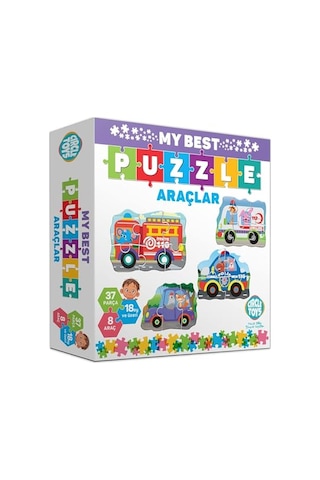 My Best Puzzle Hayvanlar Araçlar