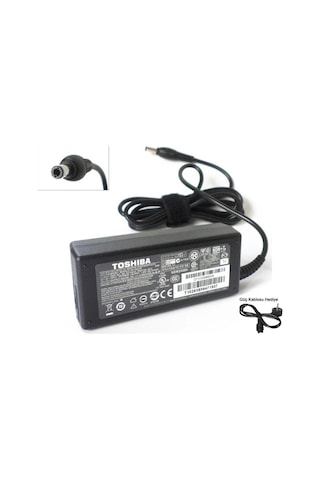 Toshiba 19v 3.42a 65w Adaptör Toshiba Şarj Cihazı Pa3714u-1aca